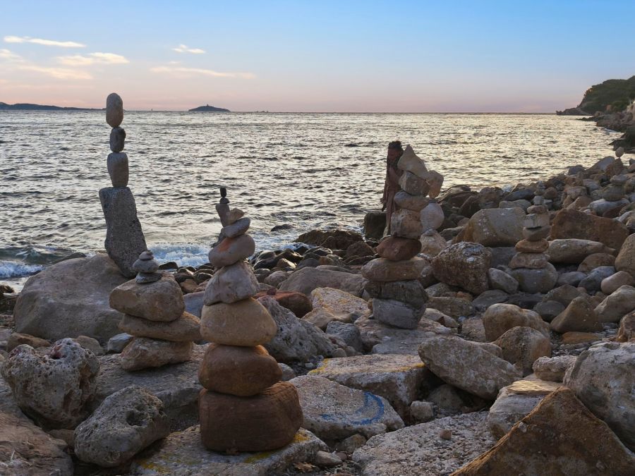 Cairns au coucher du soleil